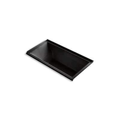 Kohler 1121-RW-7- Underscore® Rectangle 60'' x 30'' alcove bath with Bask(R) heated surface, integral flange and right-hand drain | FaucetExpress.ca
