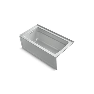 Kohler 1123-LA-95- Archer® 60'' x 32'' alcove bath with integral apron, integral flange and left-hand drain | FaucetExpress.ca