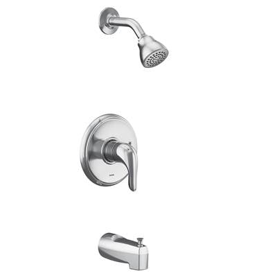 Moen UTL183EP- Chateau M-Core 2-Series Eco Performance 1-Handle Tub And Shower Trim Kit In Chrome (Valve Sold Separately)