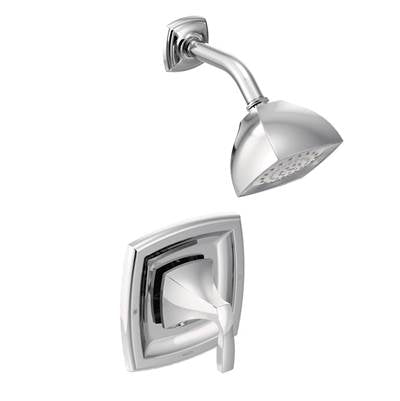 Moen T2692- Voss Posi-Temp Single-Handle 1-Spray Shower Faucet Trim Kit in Chrome (Valve Not Included)