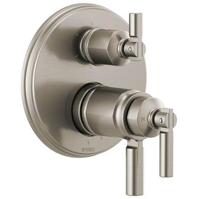 Brizo T75676-NK- Tempassure Thermostatic Valve With Integrated 6-Function Div