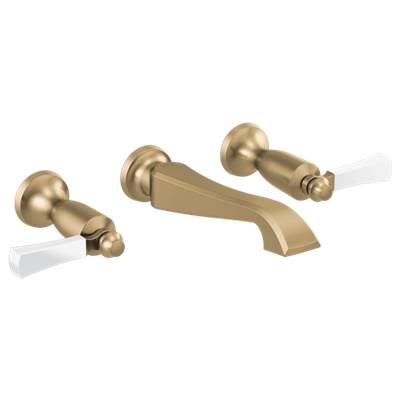 Delta T3556LF-GSWL- Wall Mounted Bathroom Faucet  Trim | FaucetExpress.ca