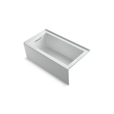 Kohler 1957-LA-95- Underscore® Rectangle 60'' x 32'' alcove bath with integral apron, integral flange and left-hand drain | FaucetExpress.ca