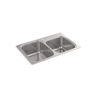 Kohler 75791-2PC-NA- Top-mount/undermount kitchen sink | FaucetExpress.ca