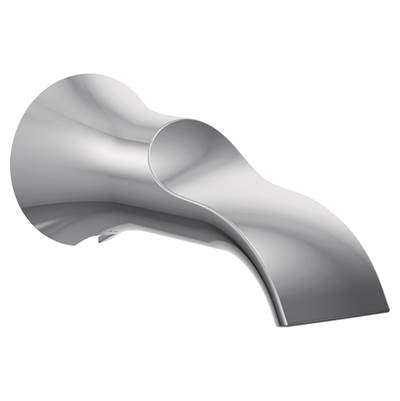 Moen S3836- Doux 1/2-Inch Slip Fit Connection Non-Diverting Tub Spout, Chrome