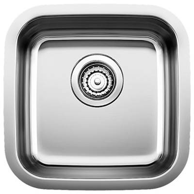 Blanco 401029- STELLAR U Bar and Prep Sink, Undermount, Stainless Steel | FaucetExpress.ca