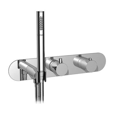 Ca'bano CA36020RT99- Thermostatic trim with hand shower and 2 way diverter