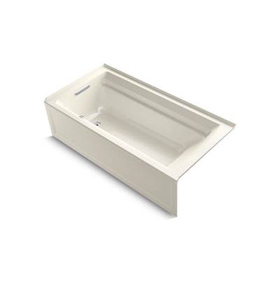 Kohler 1125-LA-96- Archer® 72'' x 36'' alcove bath with integral apron and left-hand drain | FaucetExpress.ca