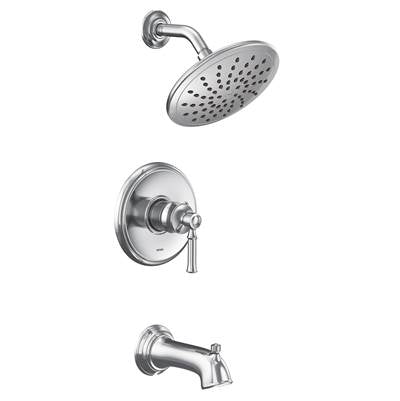 Moen UT2283EP- Dartmoor M-Core 2-Series Eco Performance 1-Handle Tub And Shower Trim Kit In Chrome (Valve Sold Separately)
