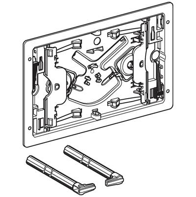 Geberit 242.814.00.1- Mounting frame for Geberit actuator plate Sigma70 | FaucetExpress.ca
