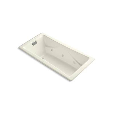 Kohler 865-JHM-96- Tea-for-Two® 72'' x 36'' drop-in/undermount whirlpool with reversible drain | FaucetExpress.ca