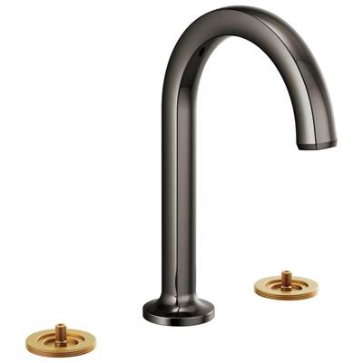 Brizo 65306LF-BNXLHP-ECO- Kintsu Widespread Lavatory Faucet With Arc Spout - Less Handles 1.2 GPM