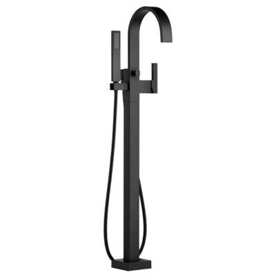 Brizo T70180-BL- Siderna Floor Mount Tub Filler | FaucetExpress.ca