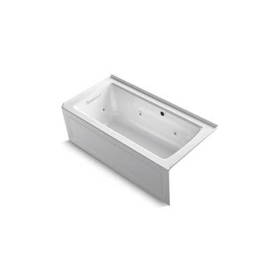 Kohler 1947-LAW-0- Archer® 60'' x 30'' alcove whirlpool with Bask® heated surface | FaucetExpress.ca
