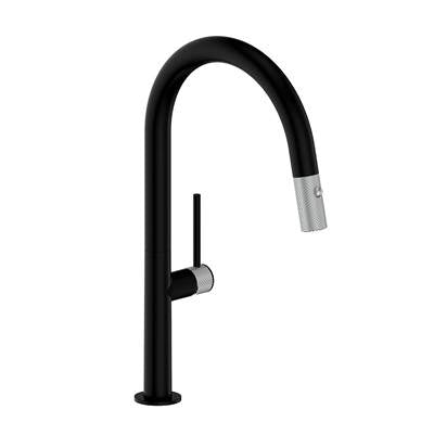 Vogt KF.16DX.1214.SB- Drava Kitchen Faucet Ss/Mb - FaucetExpress.ca