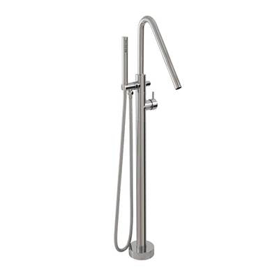 Aquabrass - X75N95 Xround Floormount Tub Filler - Trim Only