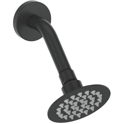 Vogt SA.02.0404.MB- Round Shower Head with 6' Wall Arm 4' Matte Black