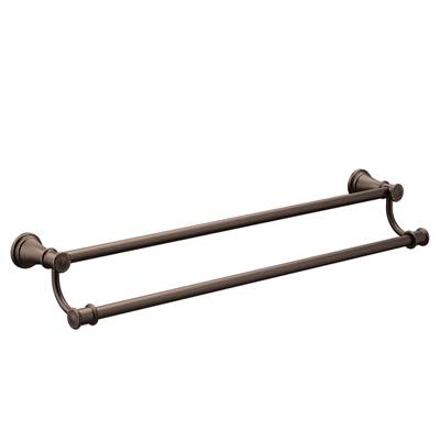 Moen YB6422ORB- Belfield Oil Rubbed Bronze 24'' Double Towel Bar