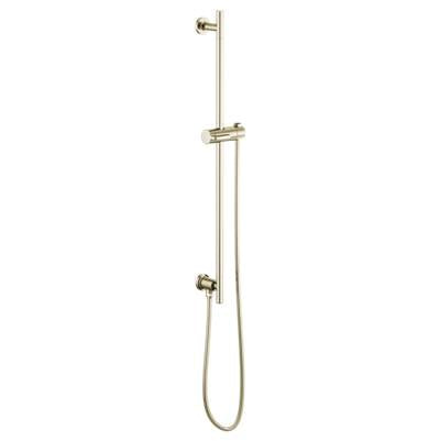Brizo 74792-PN - Euro Rd Slidebar W/Hose
