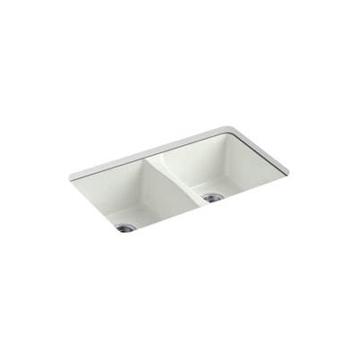 Kohler 5873-5U-NY- Deerfield® 33'' x 22'' x 9-5/8'' Undermount double-equal kitchen sink | FaucetExpress.ca