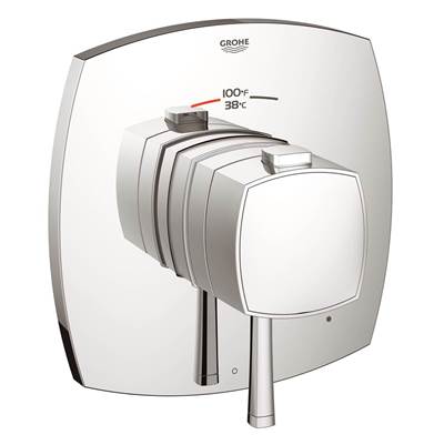 Grohe 19935000- GrohFlex Grandera Single Function THM Trim, Chrome | FaucetExpress.ca