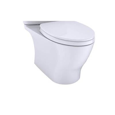 Toto CT442CUFGT40#01- Nexus Two-Piece Elongated 1.28 Gpf Universal Height Toilet Bowl Only With Cefiontect Washlet Plus Ready Cotton White