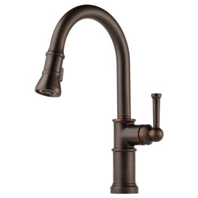 Brizo 63025LF-RB- Single Handle Pull-Down Kitchen Faucet | FaucetExpress.ca
