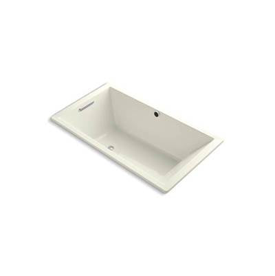 Kohler 1136-W1-96- Underscore® Rectangle 66'' x 36'' drop-in bath with Bask(R) heated surface and reversible drain | FaucetExpress.ca