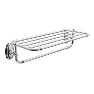 Moen YB5494CH- Kingsley Chrome Towel Shelf