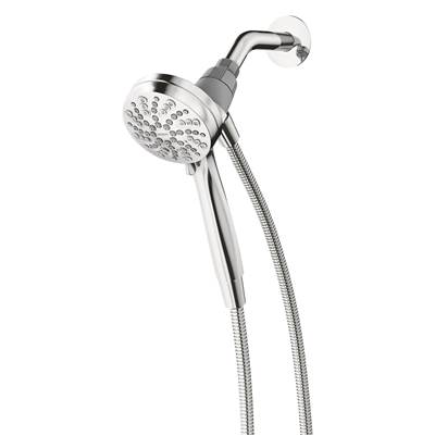 Moen 26100EP- Magnetix Engage 6-Function Dial Handheld Showerhead Chrome - Moen