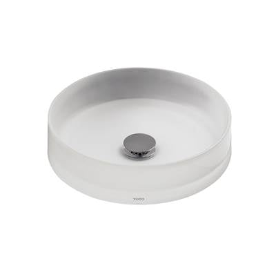 Toto LLT150#61- Epoxy Resin Round Lav 15-3/4 Vessel With Fittings | FaucetExpress.ca