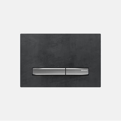 Geberit 115.788.JM.2- Geberit actuator plate Sigma50, for dual flush: Mustang slate | FaucetExpress.ca