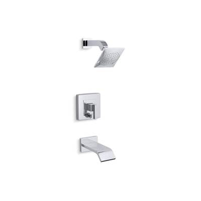 Kohler T14664-4-CP- Loure® Rite-Temp(R) bath/shower trim set | FaucetExpress.ca