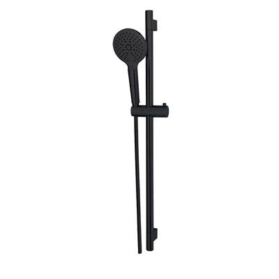 Aquabrass - 12685 Complete Round Shower Rail - 3 Functions