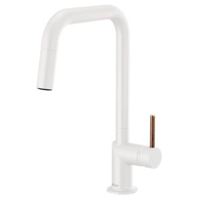 Brizo 63065LF-MWLHP- Odin Pull-Down Faucet with Square Spout - Handle Not Included