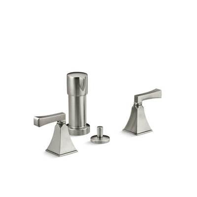 Kohler 470-4V-BN- Memoirs® Stately Vertical spray bidet faucet with Deco lever handles | FaucetExpress.ca