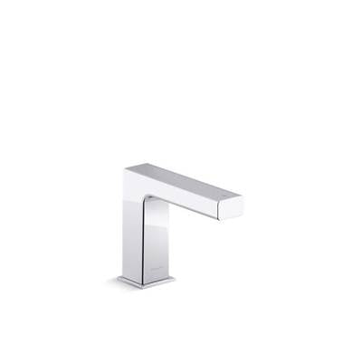 Kohler 104S37-SANA-CP- Strayt Touchless faucet with Kinesis sensor technology and temperature mixer, DC-powered | FaucetExpress.ca