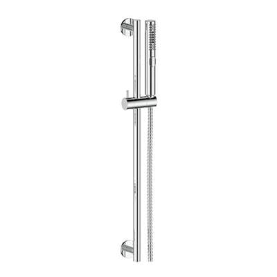 Vogt BH.06.02.CC- Drava Sliding Shower Bar With 4-Spray Hand Shower Cc - FaucetExpress.ca