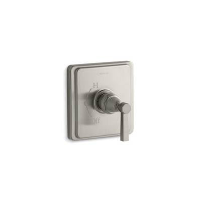 Kohler TS13135-4A-BN- Pinstripe® Pure Rite-Temp® valve trim with lever handle | FaucetExpress.ca