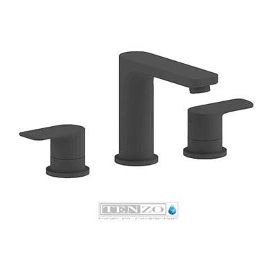 Tenzo DE13-W-BG - Delano 8In Lavatory Faucet Brushed Gold With (W/O Overflow) Drain