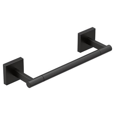 Moen BP1886BL- Triva Matte Black 9'' Hand Towel Bar