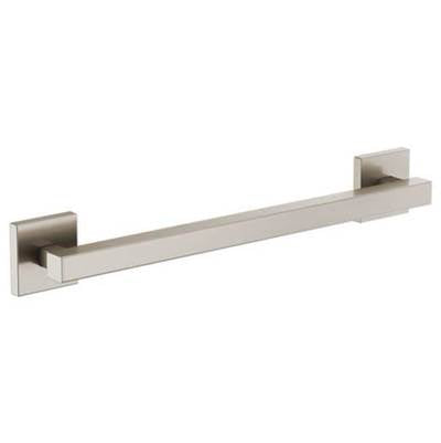 Brizo 69480-NK- Contemporary Square Decorative Ada Grab Bar - 18''