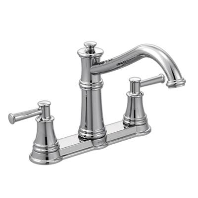 Moen 7250C- Belfield TWO-HANDLE High Arc Kitchen Faucet, Chrome