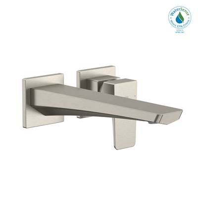 Toto TLG07308U#BN- TOTO GE 1.2 GPM Wall-Mount Single-Handle Long Bathroom Faucet with COMFORT GLIDE Technology, Brushed Nickel - TLG07308U#BN | FaucetExpress.ca