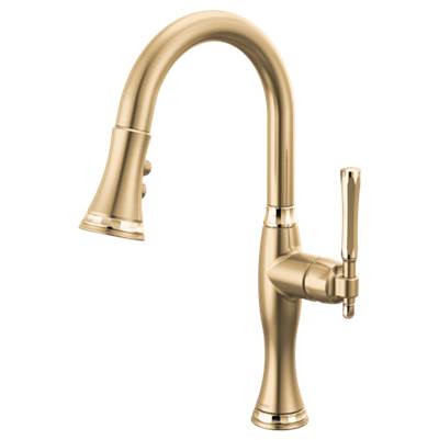 Brizo 63958LF-GLPG- Pull-Down Prep Faucet