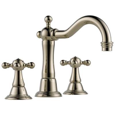 Brizo 65338LF-PN-ECO- Two Handle Widespread Lavatory Faucet