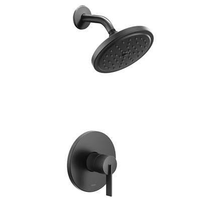 Moen UT2262EPBL- Cia M-Core 2-Series Eco Performance 1-Handle Shower Trim Kit In Matte Black (Valve Sold Separately)