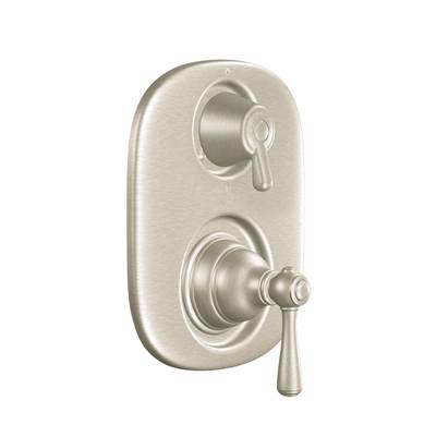 Moen T4111BN- Kingsley 2-Handle Moentrol Valve Trim Kit in Brushed Nickel (Valve Not Included)