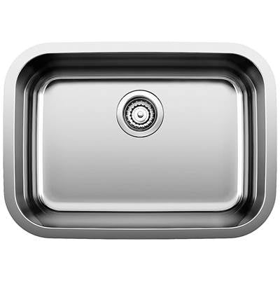 Blanco 400009- ESSENTIAL U 1 Undermount Kitchen Sink, Stainless Steel | FaucetExpress.ca