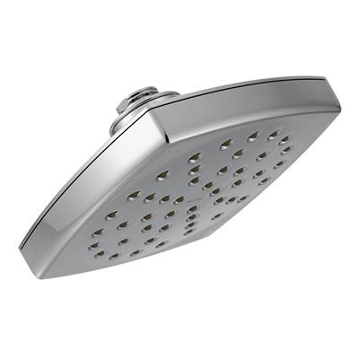 Moen S6365EP- Voss 6'' Single-Function Eco-Performance Rainshower Showerhead with Immersion Technology, Chrome